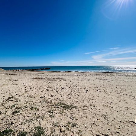 פאלאבה-לה-פלו Estudio 1Ere Ligne Vue Mer ,Place De Parking Privee Acces A La Plage De La Residence 3Eme Etage מראה חיצוני תמונה