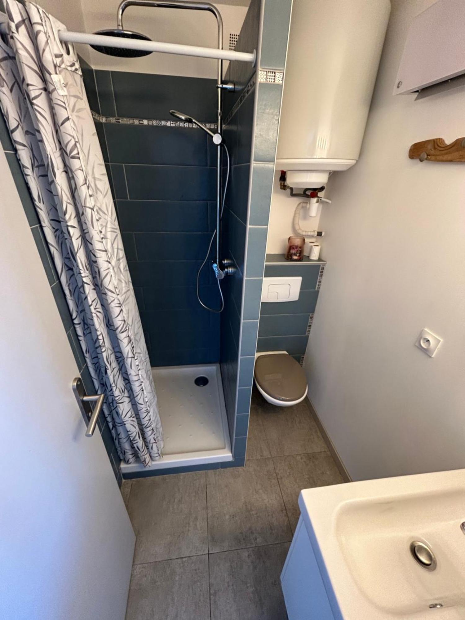 פאלאבה-לה-פלו Estudio 1Ere Ligne Vue Mer ,Place De Parking Privee Acces A La Plage De La Residence 3Eme Etage מראה חיצוני תמונה