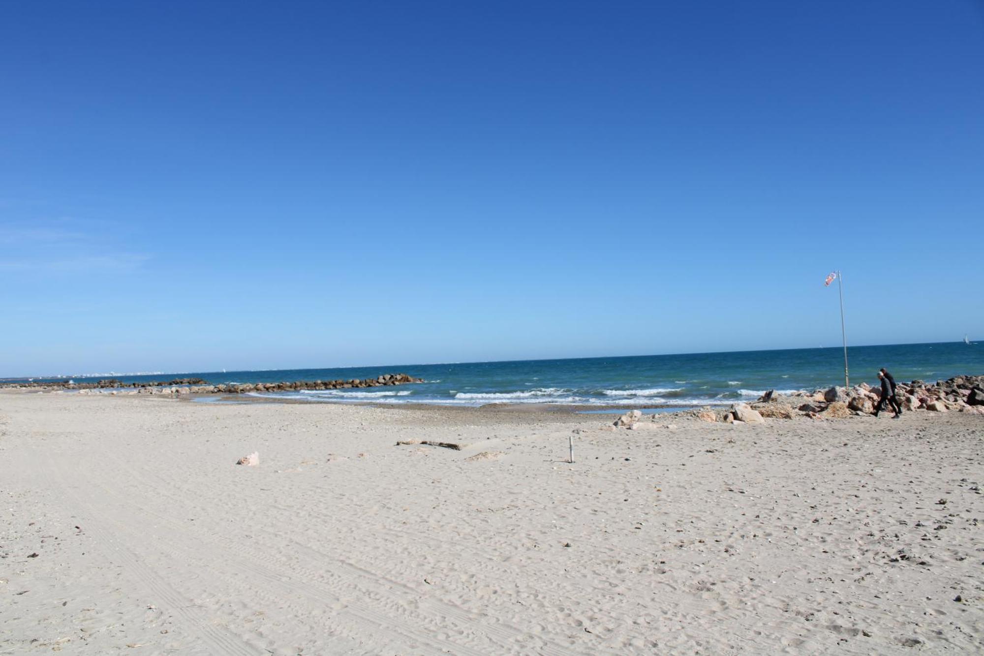 פאלאבה-לה-פלו Estudio 1Ere Ligne Vue Mer ,Place De Parking Privee Acces A La Plage De La Residence 3Eme Etage מראה חיצוני תמונה